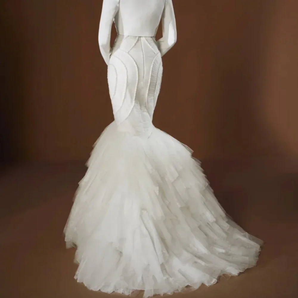 PRONOVIAS - 'Lana' Wedding Dress - Size US10 - MSRP $6290 - NWT - SAVE $5000 - Picture 9 of 12